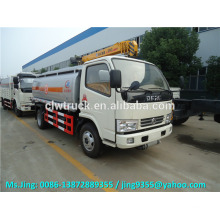 Left / Right Hand Drive 4x2 Mobile fuel tankers 4000-5000 litres with fuel dispenser for sale